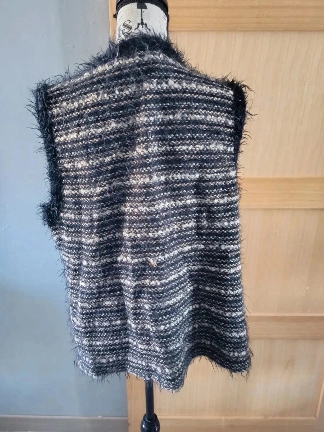 Colete sem mangas preto e cinza, La Maison du Jersey T46/48 – photo 3